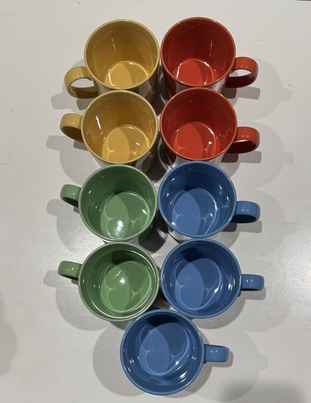 Multiple Sets of Royal Doulton London 1815 Colours Coffee Mugs